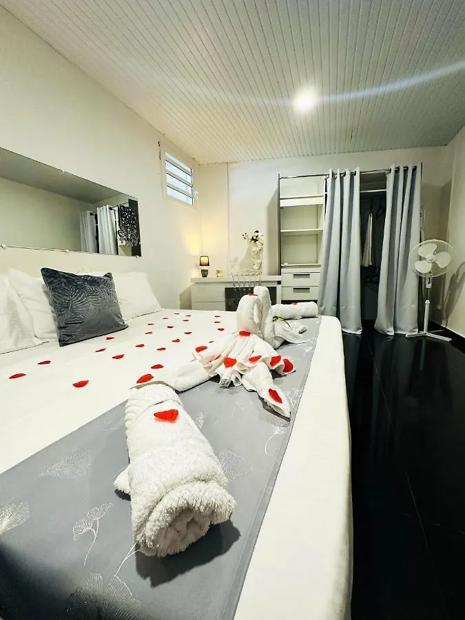 דירה Appartement Charmant A Sainte Rose 60M² + Piscine גוואדלופ